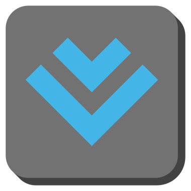 Yuvarlatılmış Kare vektör simgesi kaydır