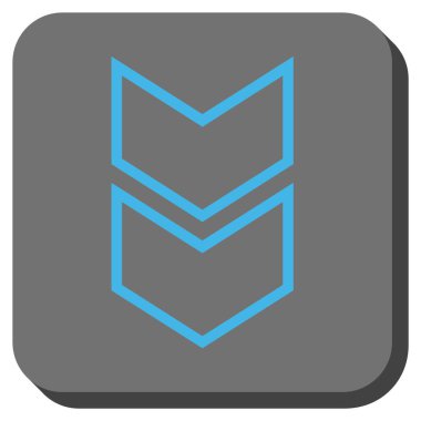 Yuvarlatılmış Kare vektör simgesi kaydır