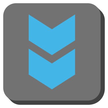 Yuvarlatılmış Kare vektör simgesi kaydır