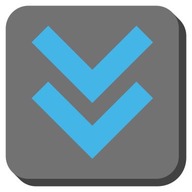 Yuvarlatılmış Kare vektör simgesi kaydır