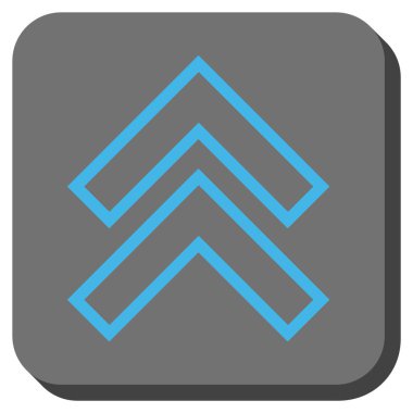 Yuvarlatılmış Kare vektör simge kayması