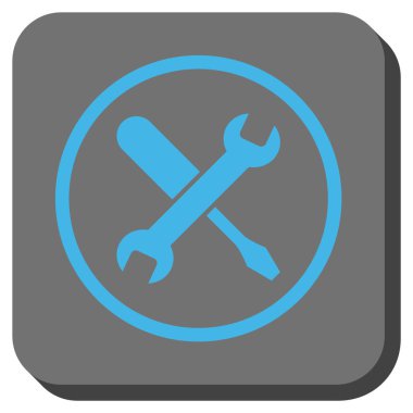 Yuvarlatılmış Kare vektör simge ayarlama