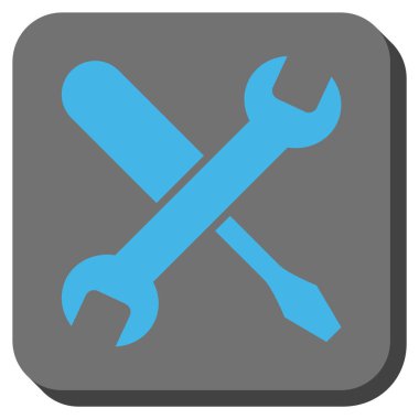 Yuvarlatılmış Kare vektör simge ayarlama