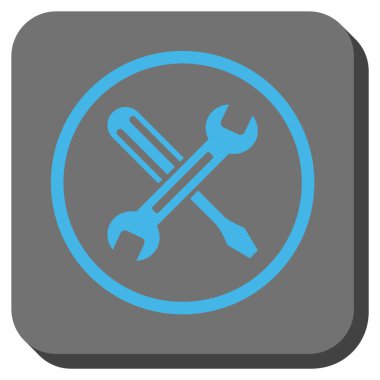 Yuvarlatılmış Kare vektör simge ayarlama