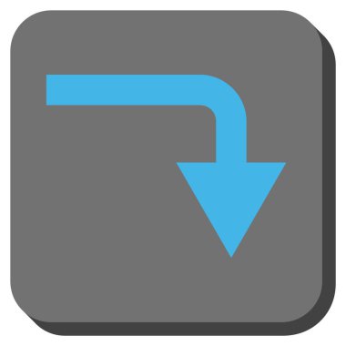 Yuvarlatılmış Kare vektör simge açmak