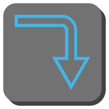 Yuvarlatılmış Kare vektör simge açmak