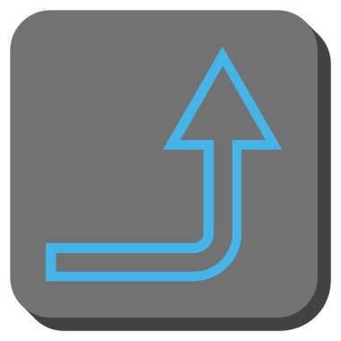 Yuvarlatılmış Kare vektör simge kadar açmak