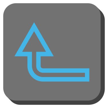 Yuvarlatılmış Kare vektör simge kadar açmak