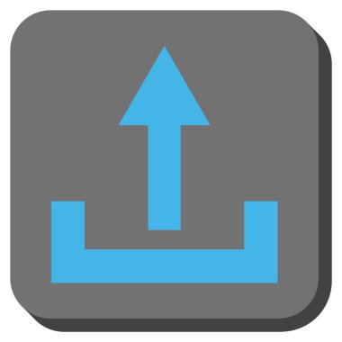 Yuvarlatılmış Kare vektör simge yüklemek