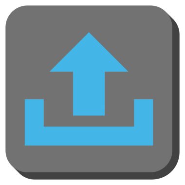 Yuvarlatılmış Kare vektör simge yüklemek