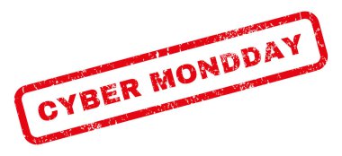 Cyber Mondday lastik damgası