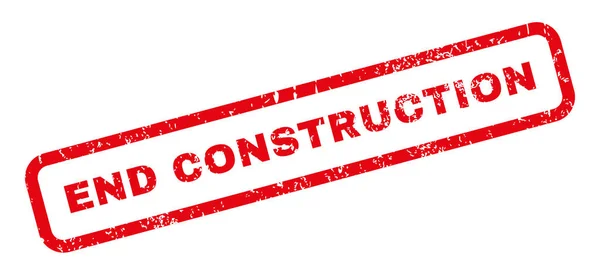 Ende der Bautätigkeit — Stockvektor