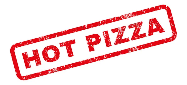 Hot Pizza pieczątka — Wektor stockowy