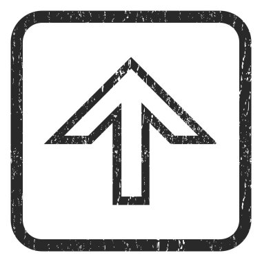 Simge lastik damgası yukarı ok