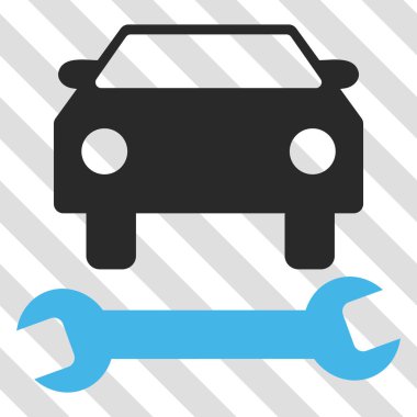 araba tamir vektör simgesi