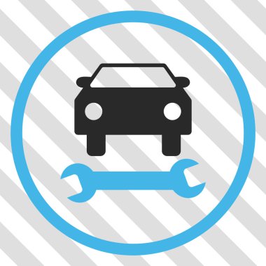 araba tamir vektör simgesi