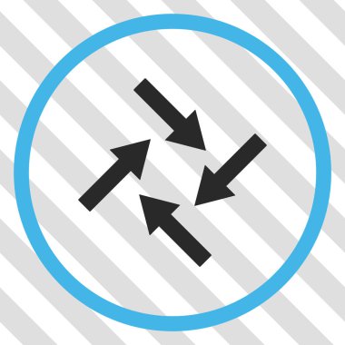 Merkezcil okları vektör simgesi