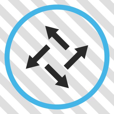 Santrifüj okları vektör simgesi