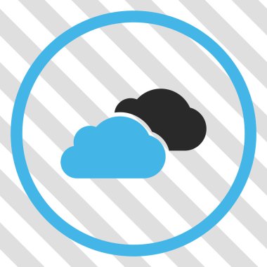 Bulutlar vektör simgesi