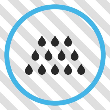 Damla vektör simgesi