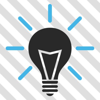 Elektrik ışığı vektör simgesi