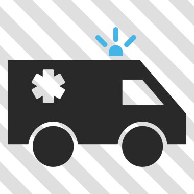 Acil araba vektör simgesi