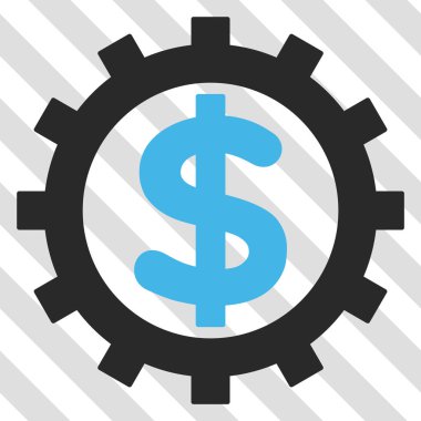 Finans sektöründe vektör simgesi