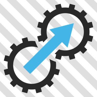 Dişli Tümleştirme vektör simgesi