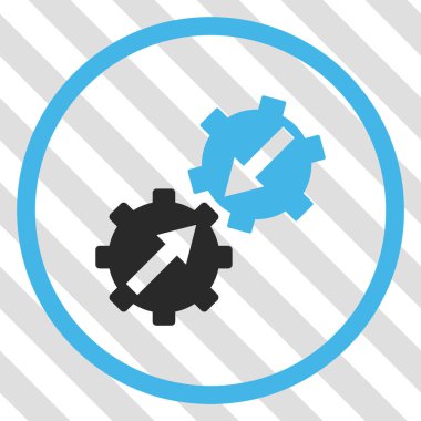 Dişli Tümleştirme vektör simgesi