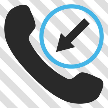 Gelen arama vektör simgesi