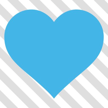 Aşk kalp vektör simgesi