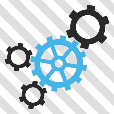 Mekanizması vektör simgesi