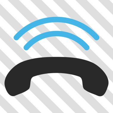 Telefon zil vektör simgesi