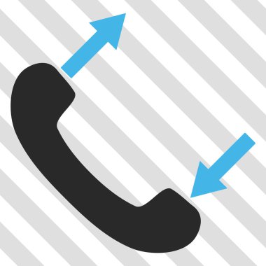 Telefon konuşmaya vektör simgesi