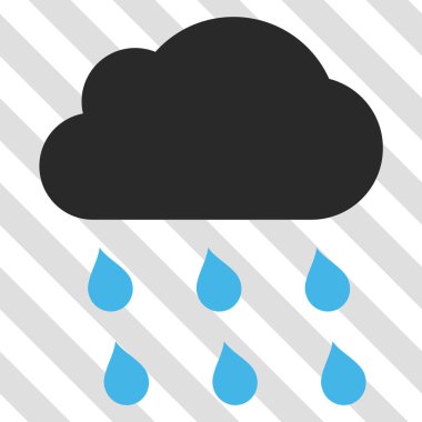 yağmur bulutu vektör simgesi