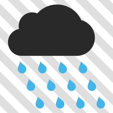 yağmur bulutu vektör simgesi