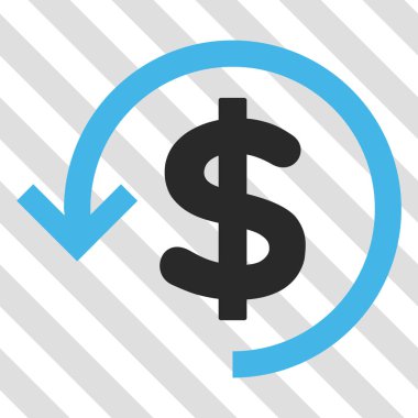 Geri ödeme vektör simgesi