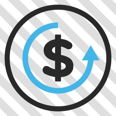 Geri ödeme vektör simgesi