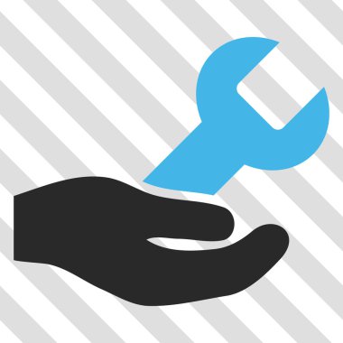 Servis vektör simgesini onar