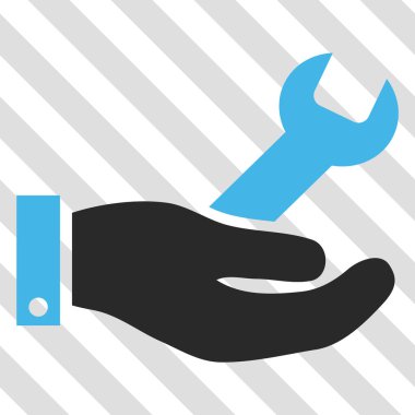 Servis vektör simgesini onar