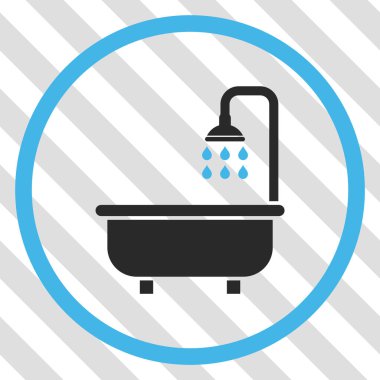 Duş Banyo vektör simgesi