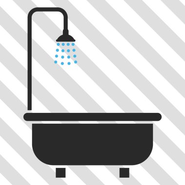 Duş Banyo vektör simgesi