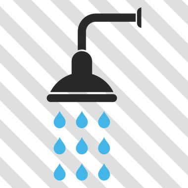 Duş vektör simgesi