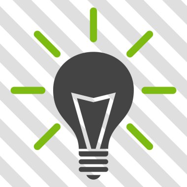 Elektrik ışığı vektör simgesi