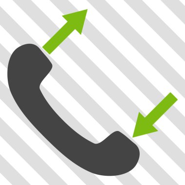 Telefon konuşmaya vektör simgesi