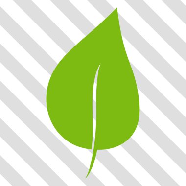 Bitki yaprak vektör simgesi