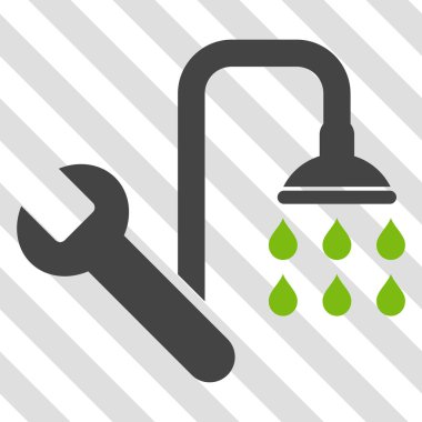 Sıhhi tesisat vektör simgesi