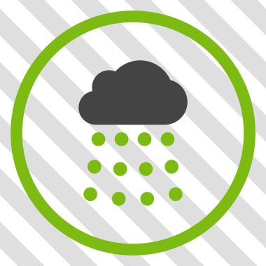 yağmur bulutu vektör simgesi