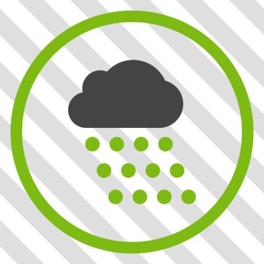 yağmur bulutu vektör simgesi