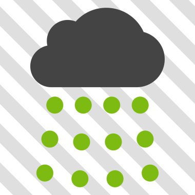 yağmur bulutu vektör simgesi